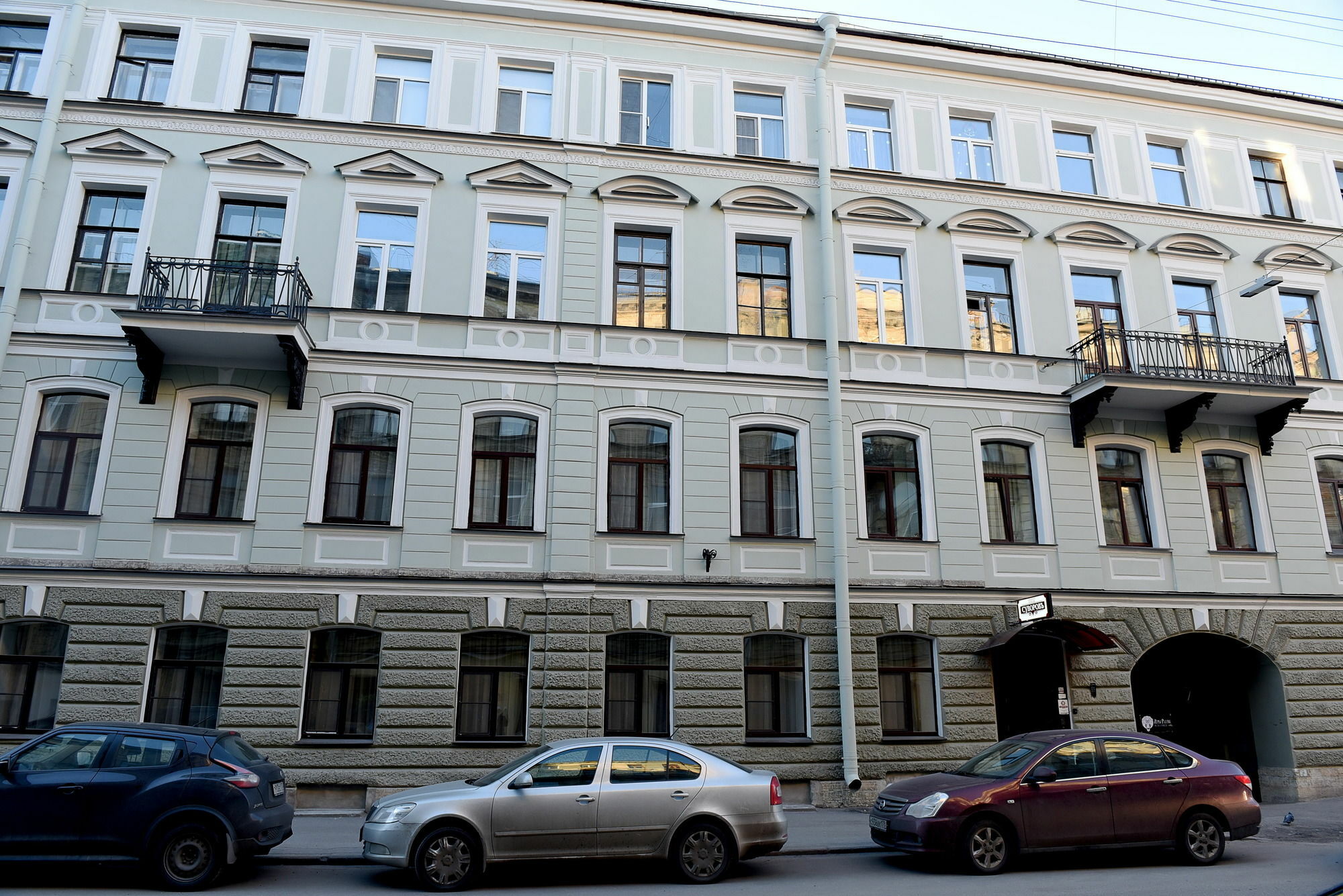 苏沃洛夫酒店 聖彼得堡 外观 照片